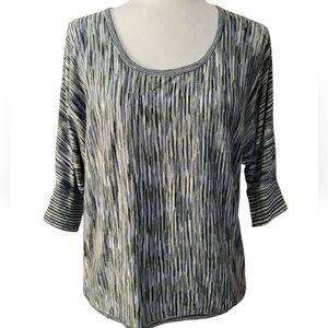 NATURAL BAMBOO DROP SHOULDER KNIT TOP
